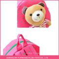 Mini sac à dos mignon d&#39;ours de peluche de la coutume 20cm mignon pour des enfants